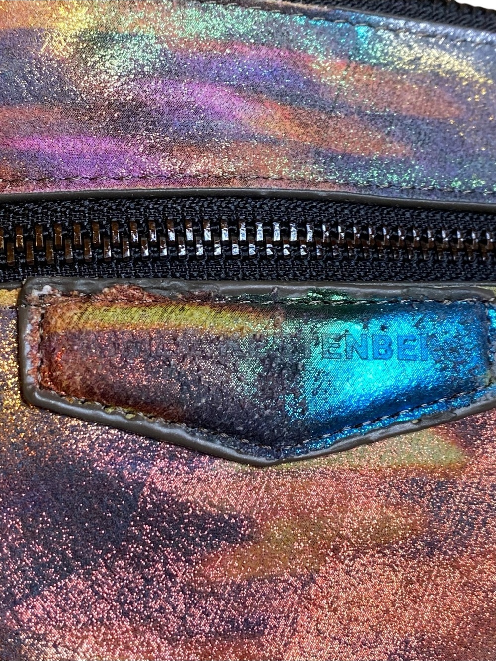 Aimee Kestenberg Oil Slick Wristlet Wallet - Picture 3 of 14